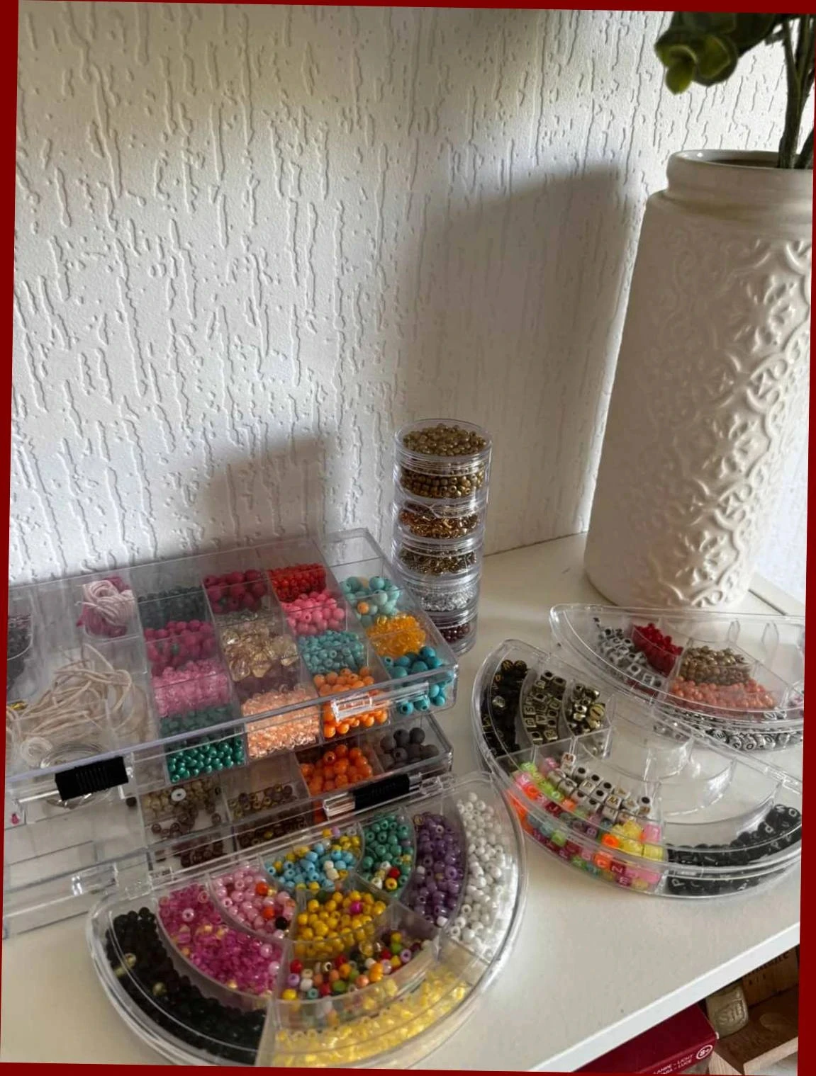 Grand lot de perles pour créations DIY